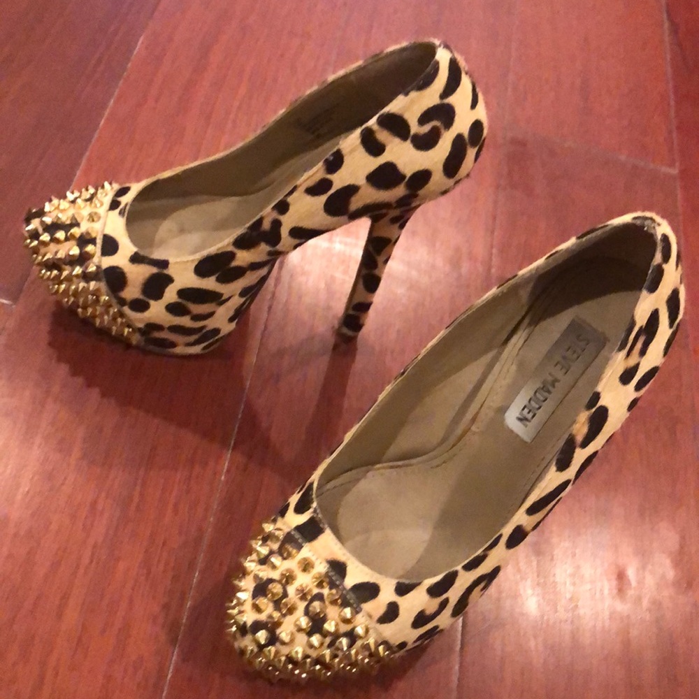 Steve Madden Leopard Print Shoes - image 2